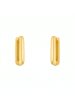 Amor Creolen Silber 925, rhodiniert in gold
