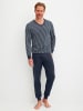 Calida Pyjama in saphir blue