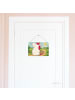 Mr. & Mrs. Panda Schild Einhorn Koffer Design ohne Spruch in Weiß