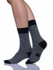 H.I.S Socken in schwarz-ecru