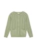 Minymo Strickjacke MIKnit Cardigan LS in Grün