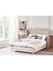Beliani 2-tlg Doppelbett AYETTE in Beige