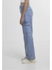 DEF Cargo Trouser in light blue denim