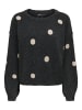 ONLY Strickpullover in Dark Grey Melange