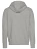Man's World Kapuzensweatjacke in grau-melange