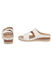 Ital-Design Sandale & Sandalette in Creme