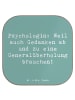 Mr. & Mrs. Panda Tischuntersetzer Spruch Psychologin Gedanken mi... in Meeresbrise