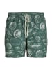 Jack & Jones Bade-Shorts 'Maui' in grün