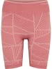 Hummel Hummel Shorts Hmlmt Yoga Damen Atmungsaktiv Feuchtigkeitsabsorbierenden Nahtlosen in WITHERED ROSE/ROSE TAN MELANGE