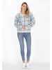 usha BLUE LABEL Women Sweater in light grey light blue navy