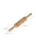 relaxdays 3 x Massage Roller in Natur