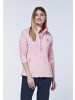 Polo Sylt Fleece-Jacke in Pink