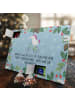 Mr. & Mrs. Panda Tee Adventskalender Einhorn Radfahrer mit Spruch in Eisblau