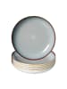 Ritzenhoff & Breker 6er Set Suppenteller Portofino ø 14,5 cm grau in grau