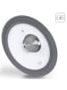 Stoneline Universal Glasdeckel mit Aroma-Funktion in Grau