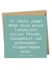 Mr. & Mrs. Panda Deluxe Karte Spruch 45. Geburtstag mit Spruch in Meeresbrise