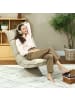 HOMCOM Bodenstuhl-70L x 62B x 95H cm-Beige