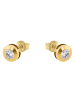 Amor Ohrstecker Gold 585/14 ct in Gold