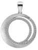Adeliás Damen Anhänger aus 925 Silber mit Zirkonia in silber
