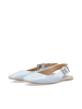 Bianco Slingbacks in SkyBluePatent