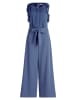 Vera Mont Jumpsuit mit Volant in Blue Stone
