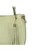 Florence Florence Umhängetasche, Handtasche Leder beige ca. 30cm