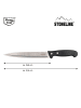 Stoneline Fleischmesser 31,5 cm, mit Klingenschutz in Schwarz
