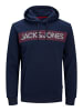 Jack & Jones Sweatshirt 'Corp Logo' in dunkelblau