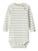 name it Langarmbody NBMKAIL LS SLIM BODY LIL in coconut milk/stripes zen blue
