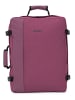 Hauptstadtkoffer blnbag M3 - Handgepäck Rucksack Flugzeug Backpack in Burgund
