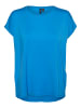 Vero Moda Basic Stretch T-Shirt VMAVA in Blau-4