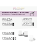 bremermann Glasbecher 2er Set PIAZZA & LUCENTE ca. 6,5 x 9,5 x 6,5 (B/H/T)