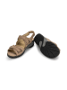VITAFORM Nubukleder Sandalen in leopard