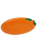 Butlers Butlers Deko-Teller ORANGE in Dunkelorange
