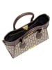 cavalli CLASS Daria Handtasche 25 cm in Monogram-Chocolate
