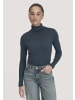 Hessnatur Softrib Longsleeve in dunkles petrol