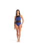 Arena Mesh Panels Schwimmanzug in blau