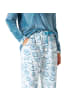 J and J Brothers Schlafanzug in Blue