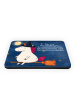 Mr. & Mrs. Panda Magnet Einhorn Hexe Design mit Spruch in Weiß