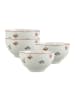 Villeroy & Boch 4er Set Bols Petite Fleur ø 14 cm weiß in weiß