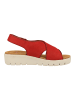 Clarks Sandalen in Rot