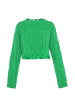 myMo Damen Strickpullover in GRÜN