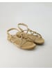 Lisa & Jo Sandalen in Beige