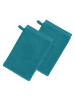 Erwin Müller Frottier Waschhandschuh 2er-Pack Heidenheim in petrol