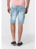 Timezone Shorts Kurze Denim Mid Waist Jeansshorts in Hellblau