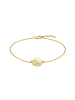 Amor Armband Silber 925, 14ct gelbvergoldet in Gold