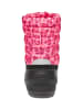 Playshoes Winter-Bootie Leo-Print in pink