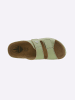 Franken-Schuhe Pantolette in pistazie
