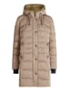 Gil Bret Steppjacke mit Kapuze in Braun