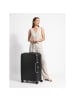 Redolz Essentials 01 4 Rollen Trolley L 77 cm mit Dehnfalte black metallic